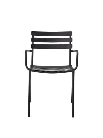 Bloomingville Outdoor Esszimmer Stuhl Monsi in schwarz