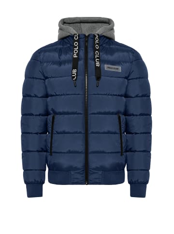 Polo Club Jacke in Navy Blau