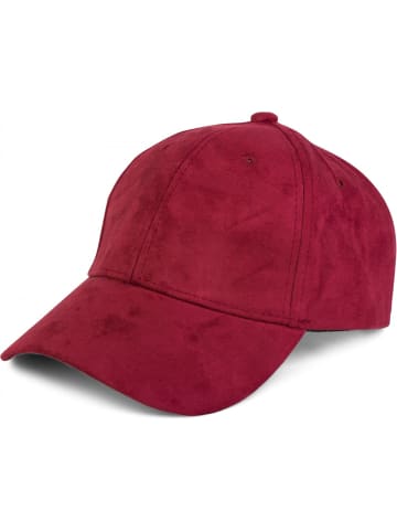 styleBREAKER Baseball Cap in Bordeaux-Rot