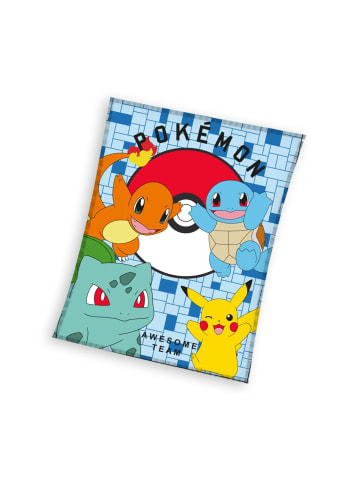 Pokémon Decke 110x140cm – Flanell-Polarfleece Awesome