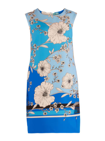 TOOCHE Kleid "Flowers" in blau