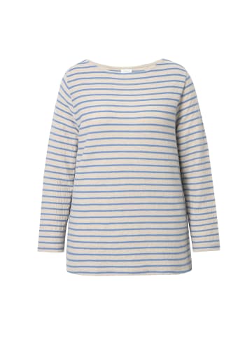 Ulla Popken Longsleeve in jeansblau