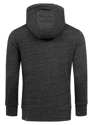 Amaci&Sons Kapuzenpullover HENDERSON in Schwarz