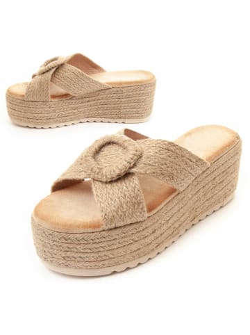 Montevita Sandalen Keilsandalen Cusand in Beige