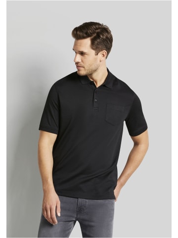 Bugatti Poloshirt in schwarz