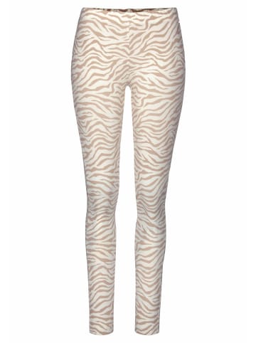 LASCANA Pyjamahose in ecru-nougat