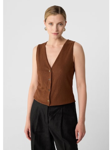 comma T-Shirt in 0009_cognac