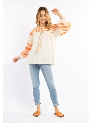 IZIA Damen Bluse in Orange