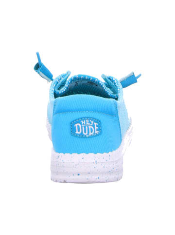 Hey Dude Slipper Wendy Stretch Sox in ceramic blue