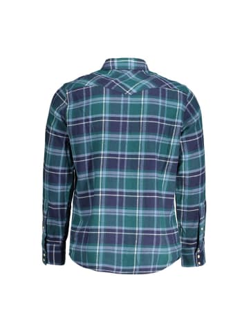 Wrangler Grün Baumwolle Herren Hemd