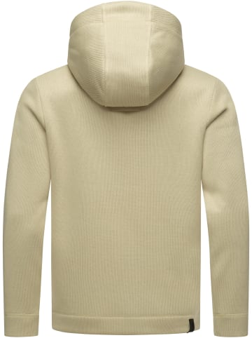 ragwear Kapuzenstrickjacke Fabian in Ecru