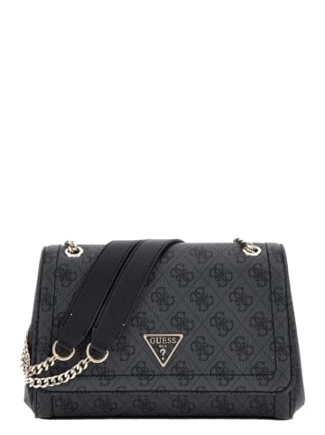 Guess Handtasche Noelle Convertible in Coal logo