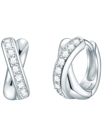Rafaela Donata Creolen Sterling Silber Zirkonia in silber