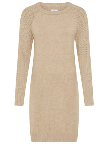 Tamaris Strickkleid in sand mélange