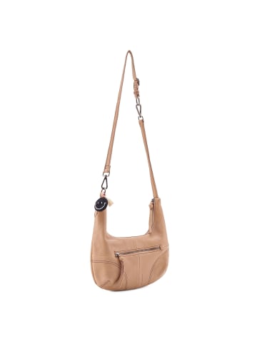 FREDs BRUDER Take A Smile Umhängetasche Leder 33 cm in milk coffee