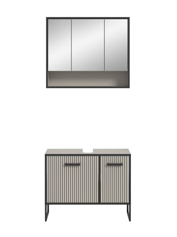 xonox.home Badkombination  (B/H/T: 80x192x36 cm) in Kaschmir