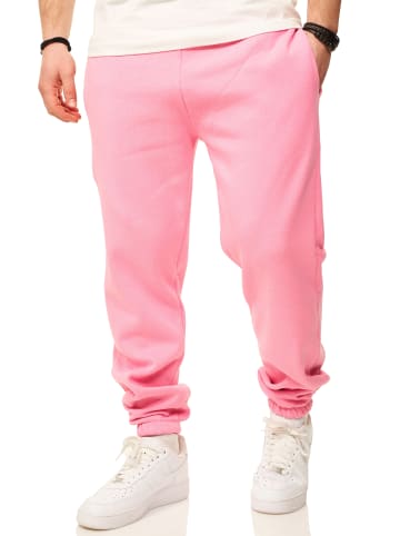 DAILY COTTON Jogginghose - im Straight-Fit als Lange Trainingshose Sweatpants in Bubble Gum