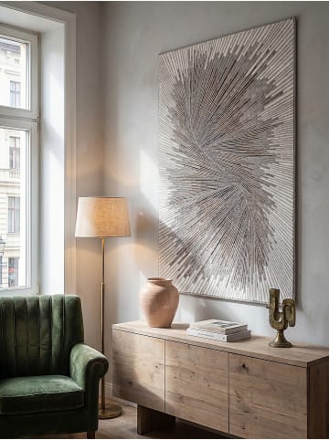 KADIMA DESIGN Teppich Kurzflor Abstrakt pflegeleicht Wohnzimmer Schlafzimmer Flur in Grau