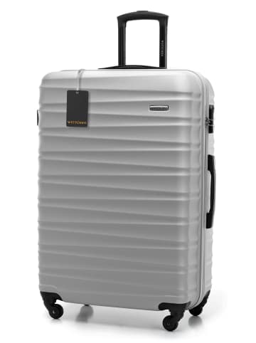 Wittchen LARGE SUITCASE FROM ABS WITH LUGGAGE TAG in Grey