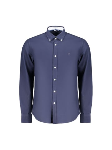 North Sails Blau Herren Hemd aus Baumwolle