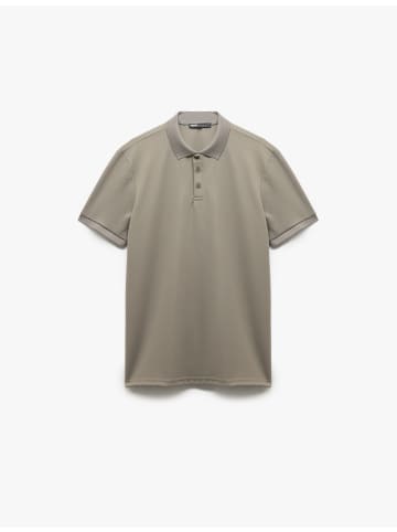 KOTON TSHIRT SS POLO in Grau