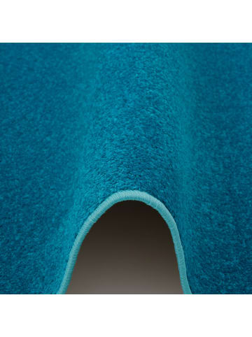 Snapstyle Velours Kinderteppich Joy Kids in Petrol