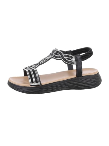 Ital-Design Sandale & Sandalette in Schwarz