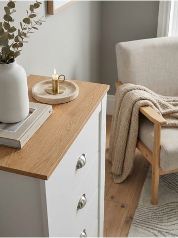 KADIMA DESIGN Sideboard mit 5 Schubladen 53x114x39 cm Kommode / Eiche Modern
