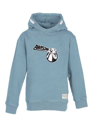 Band of Rascals Kapuzenpullover " Awesome " in arctic-blue