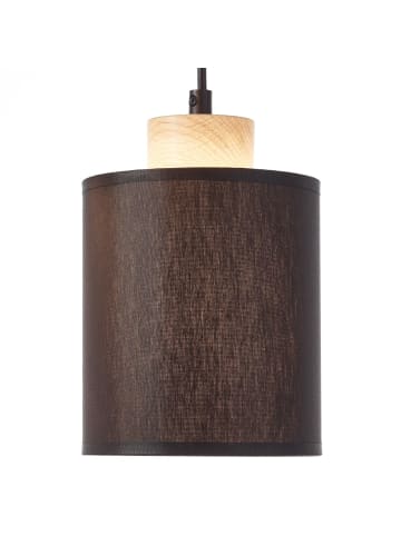 Brilliant Pendelleuchte, 4-flammig Vonnie 111x80x13 cm in schwarz/holz