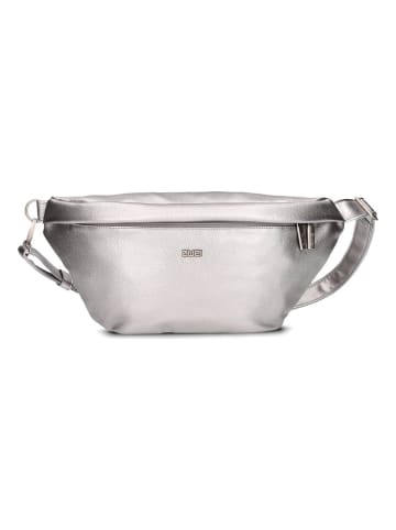 Zwei Mademoiselle.M Umhängetasche 40 cm silver