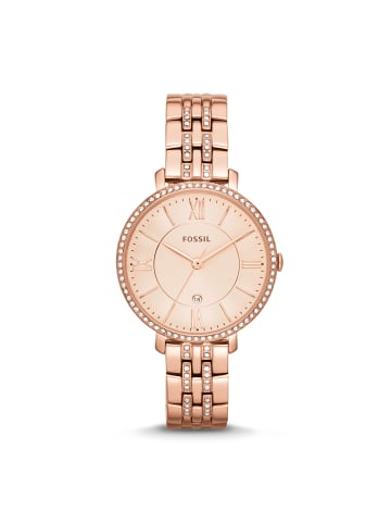 Fossil Armbanduhr in roségold