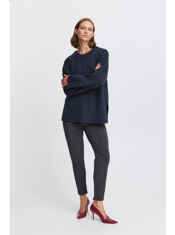 b. young Strickpullover BYNELLO Loose fit in Navy Blazer Melange