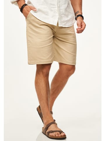SOULSTAR Chinoshorts - mit Stretchanteil Basic Kurze Hose für Herren in Beige