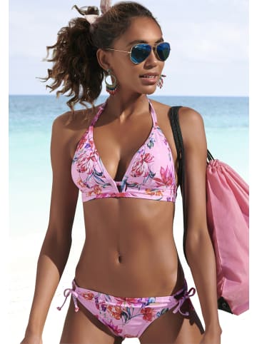 Sunseeker Bikini-Hose in rosa-bedruckt