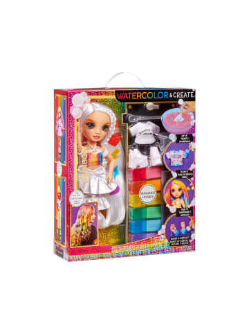 MGA Modepuppe Rainbow High WaterColor & Create - braune Augen, ab 4 Jahre