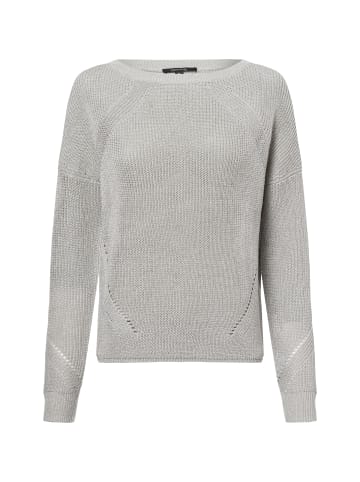 comma Strickpullover in silber - 0001