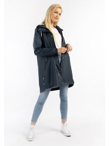 Schmuddelwedda Damen Regenmantel in Marine