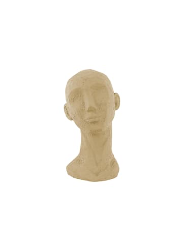 Present Time Ornament Face Art - Sand braun - 17,5x15,5x28,4cm