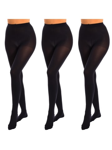 Vignoni 3er-Set: Strumpfhose in Black