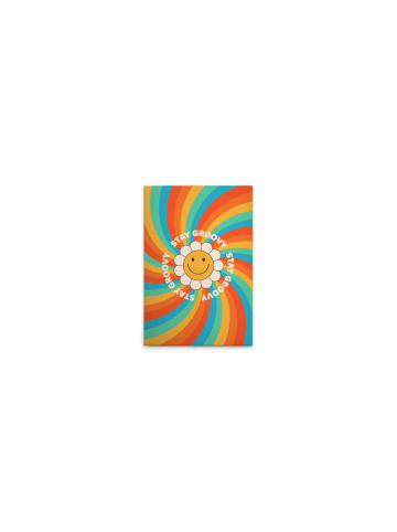 A.S. Création Leinwandbild Canvas Flower Power Bunt