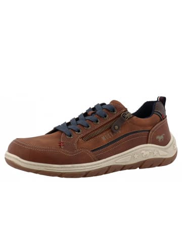 MUSTANG SHOES sportlicher Schnürer  in Braun