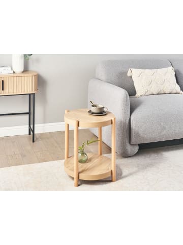 Beliani Beistelltisch CONNELL in Braun - (W) 40 x (H) 49 x (L) 40 cm
