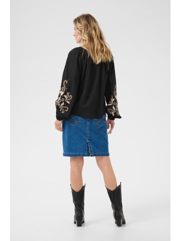 Cream Langarm-Bluse CRJessica Regular fit in Pitch Black