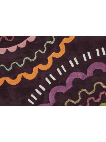 Arte Espina Kurzflor Teppich Spirit 308 in multi - violett - rechteckig