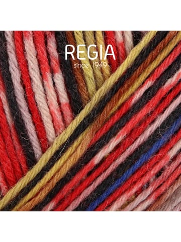 Regia Handstrickgarne 6-fädig Color, 150g in Roest