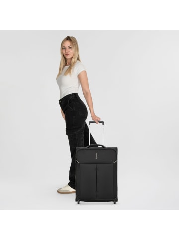 Roncato Ironik 2.0 4 Rollen Kabinentrolley 55 cm mit Dehnfalte nero