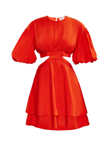 IZIA Damen Kleid in Orange