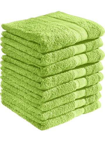 REDBEST Frottier Duschtuch 8er-Pack Chicago in apfelgrün