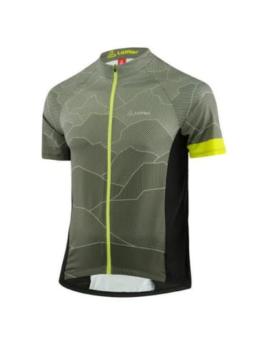 Löffler Trikot M BIKE JERSEY FZ HILLS MID in Grün
